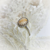 Vintage Crown, Solid 14kt Gold DNA Ring