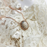 Vintage Crown DNA Necklace, Solid 14kt Gold