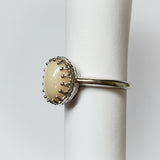 Vintage Crown, Solid 14kt Gold DNA Ring