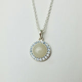 Goddess Pendant, solid 14kt Gold or Sterling Silver with Birthstones