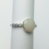 In Bloom, DNA and Birthstone ring