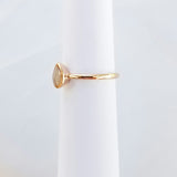 Milk Drop, Solid 14kt Gold