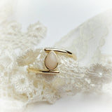 Infinite Drop, Solid 14kt Gold