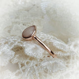 Milk Drop, Solid 14kt Gold