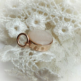 DNA Bubble, Solid 14kt Gold