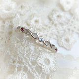 Infinity and Birthstone Stacker