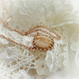 Vintage Crown DNA Necklace, Solid 14kt Gold