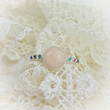 In Bloom, DNA and Birthstone ring