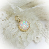 DNA Bubble, Solid 14kt Gold