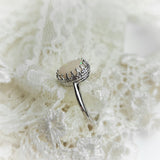 Vintage Crown, Solid 14kt Gold DNA Ring