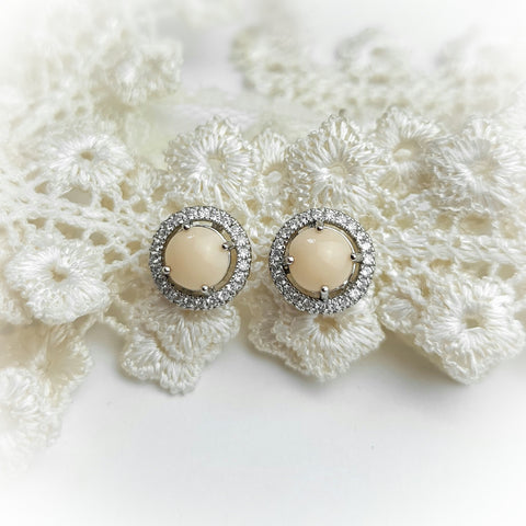Halo Keepsake Earrings, Breastmilk Jewelry