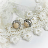 Halo Keepsake Earrings, Breastmilk Jewelry