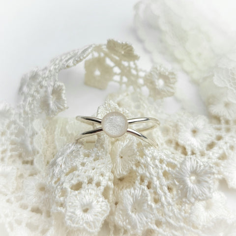 Petite Gemini Breastmilk Ring