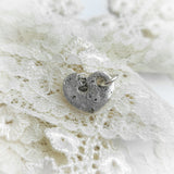 Always in my Heart, Ash infused Silver