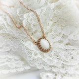 Vintage Crown DNA Necklace, Solid 14kt Gold