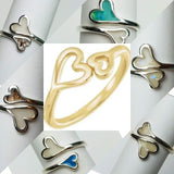 Double Heart, DNA Ring