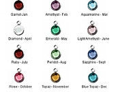 Swarovski Birthstone Charms