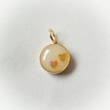 DNA Bubble, Solid 14kt Gold