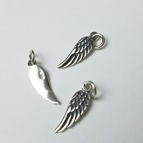 Angel wing, Sterling silver