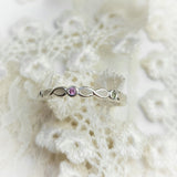 Infinity and Birthstone Stacker