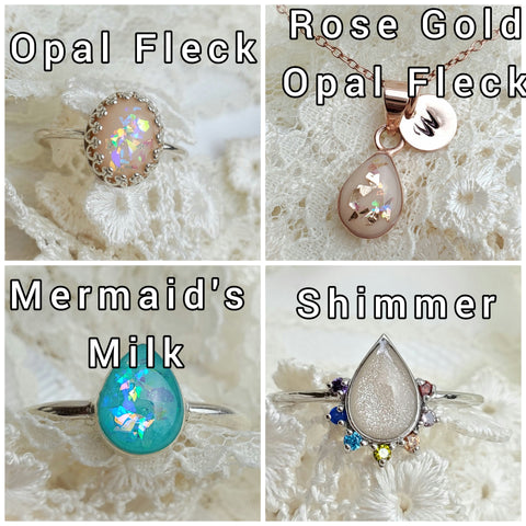 Shimmer and Opal Fleck